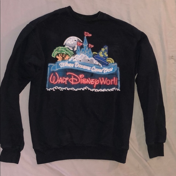 Disney Sweaters Glow In The Dark Walt Disney World Park Sweatshirt Poshmark Disney Sweaters Glow In The Dark Walt Disney World Park Sweatshirt Poshmark